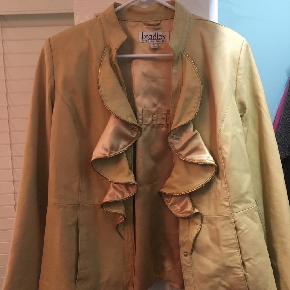 Real leather jacket